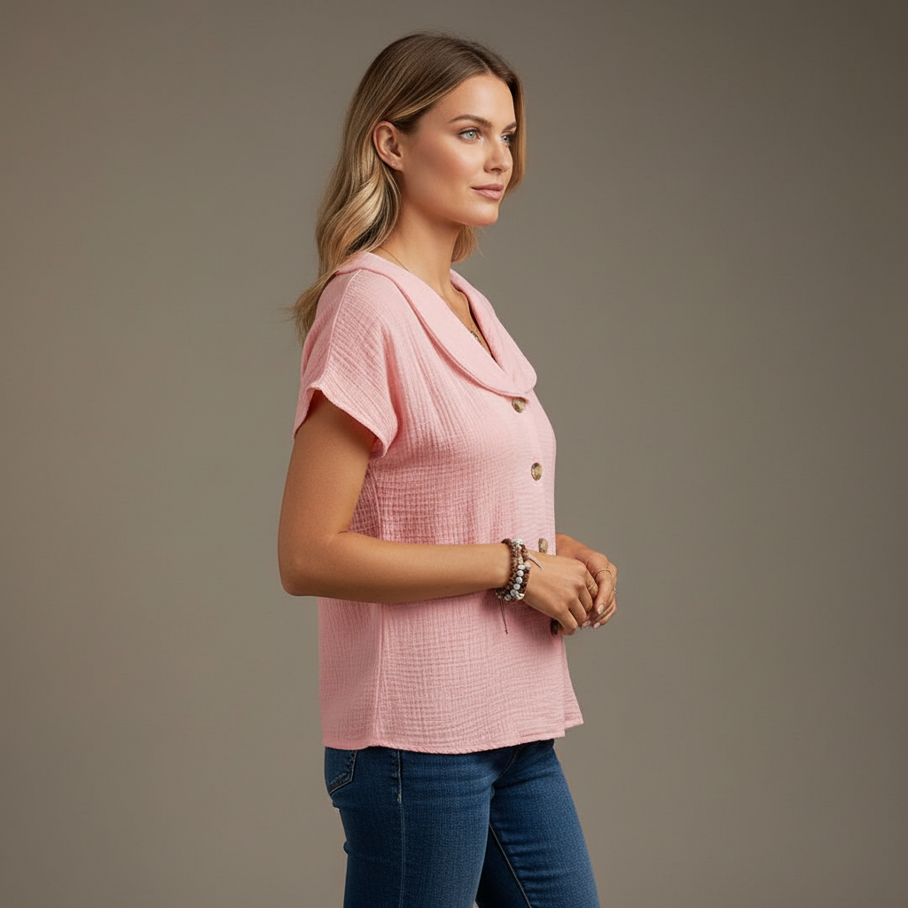 Evie Linen Top
