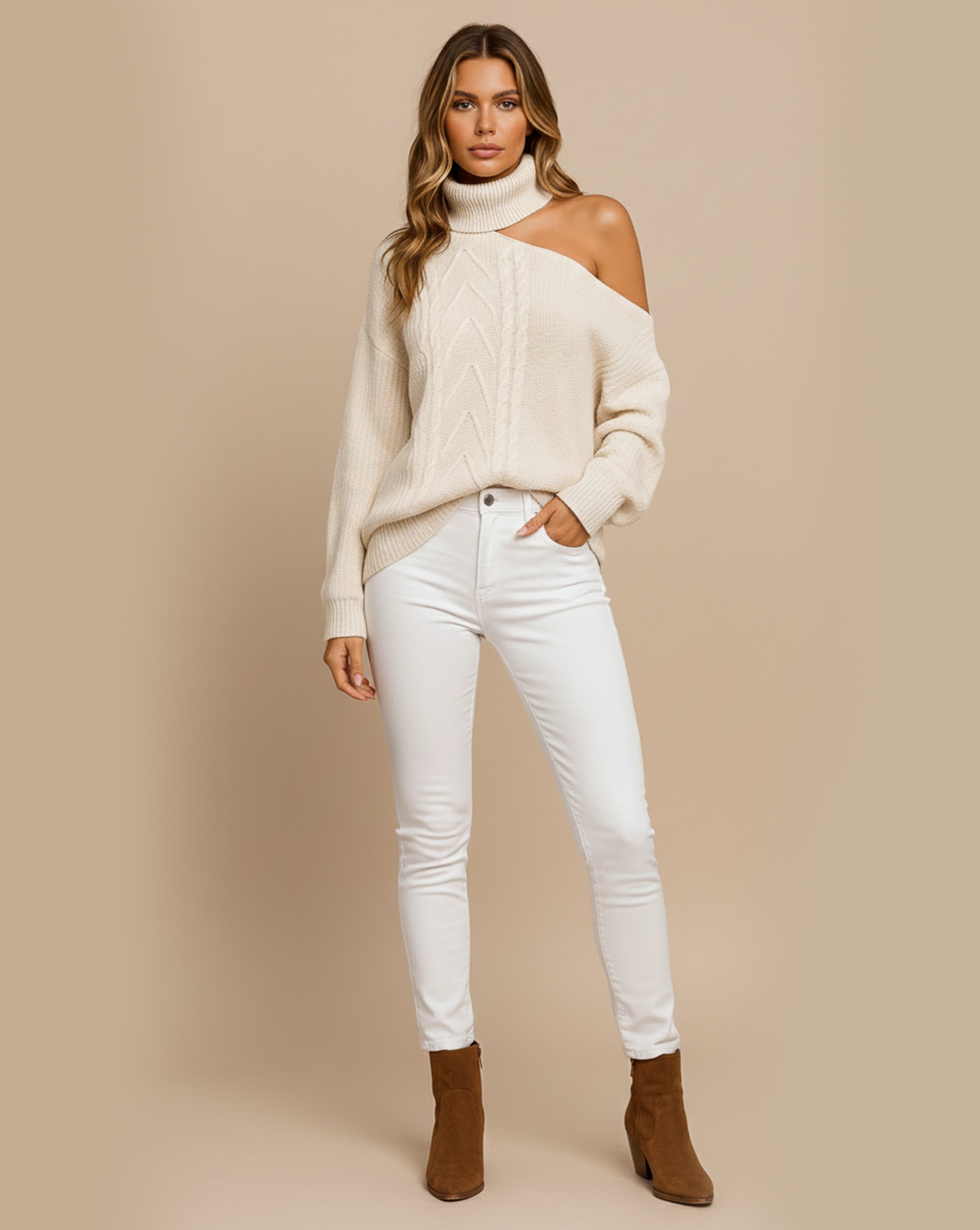 Trina Off Shoulder Sweater