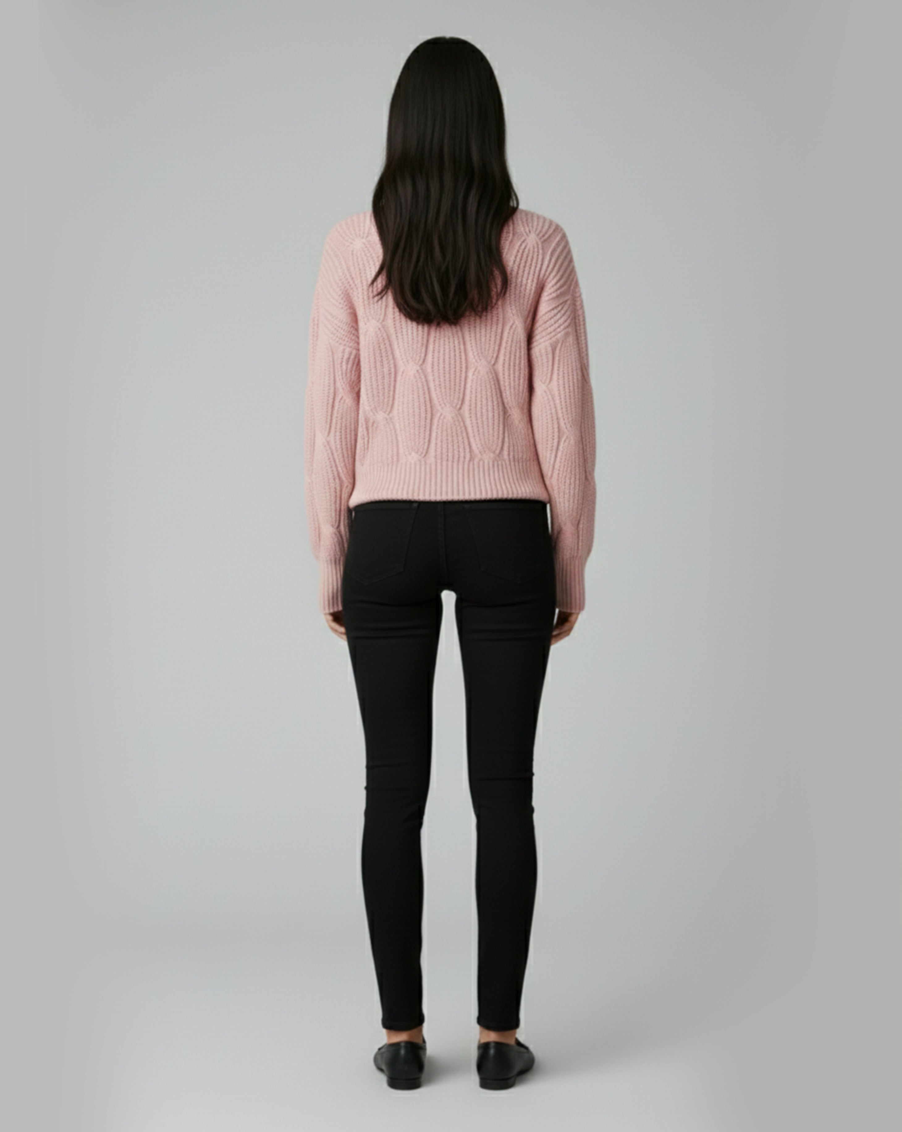 Stylish Crewneck Knitted Sweater