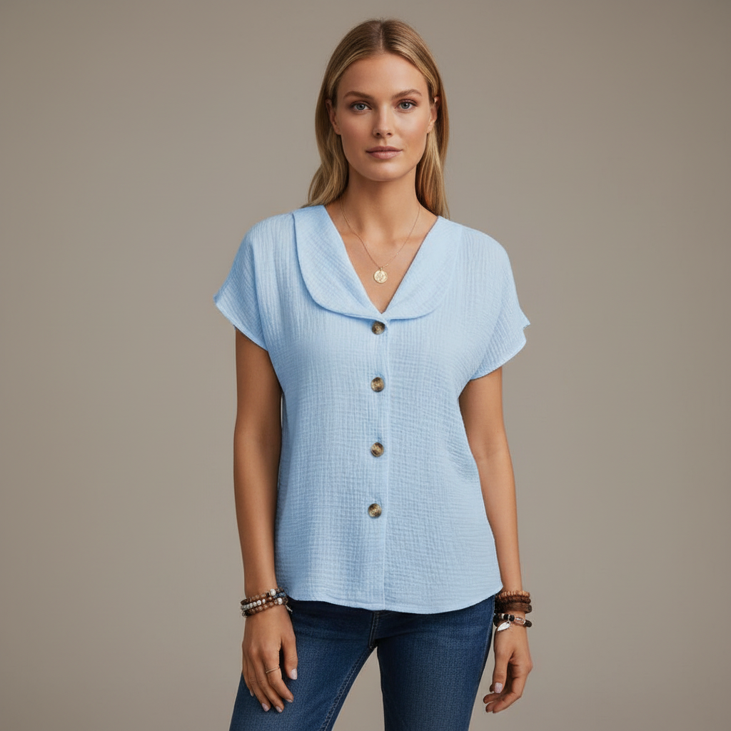 Evie Linen Top