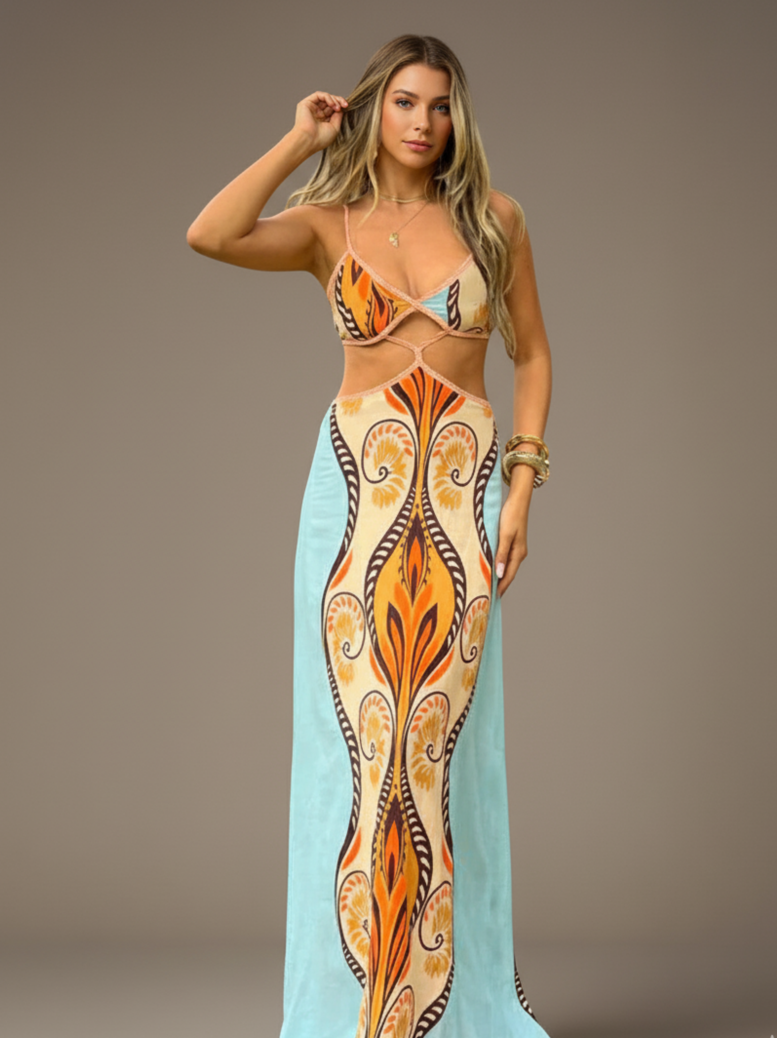 Summer Symphony Maxi Dress
