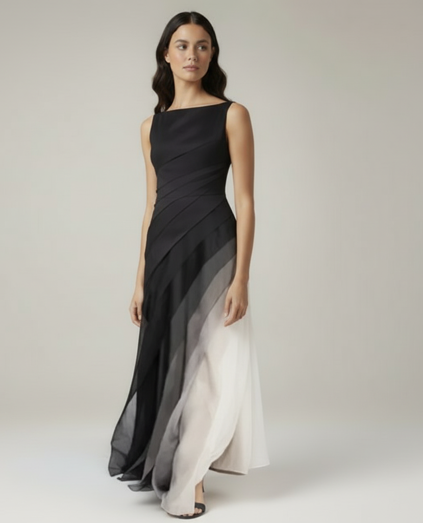 Elizabeth Ombre Evening Dress