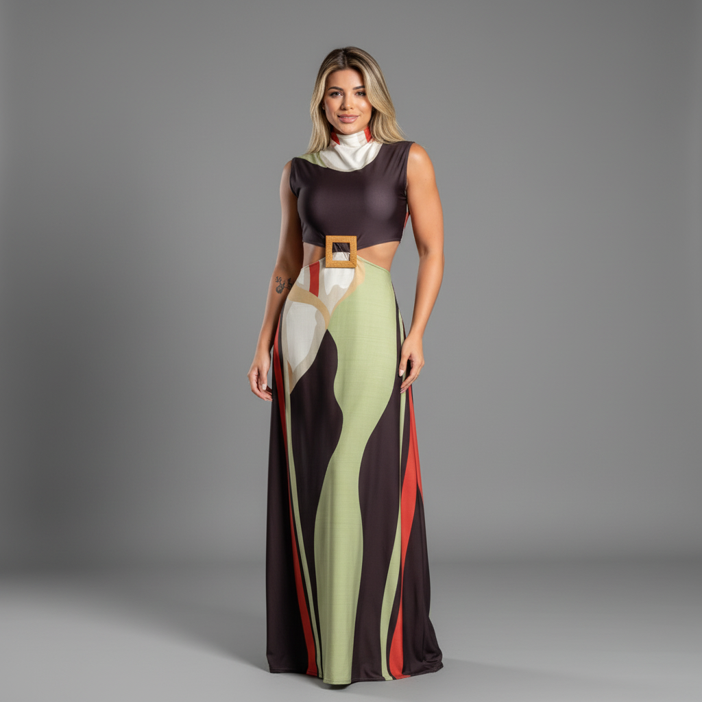 Gorgeous Halter Maxi Dress