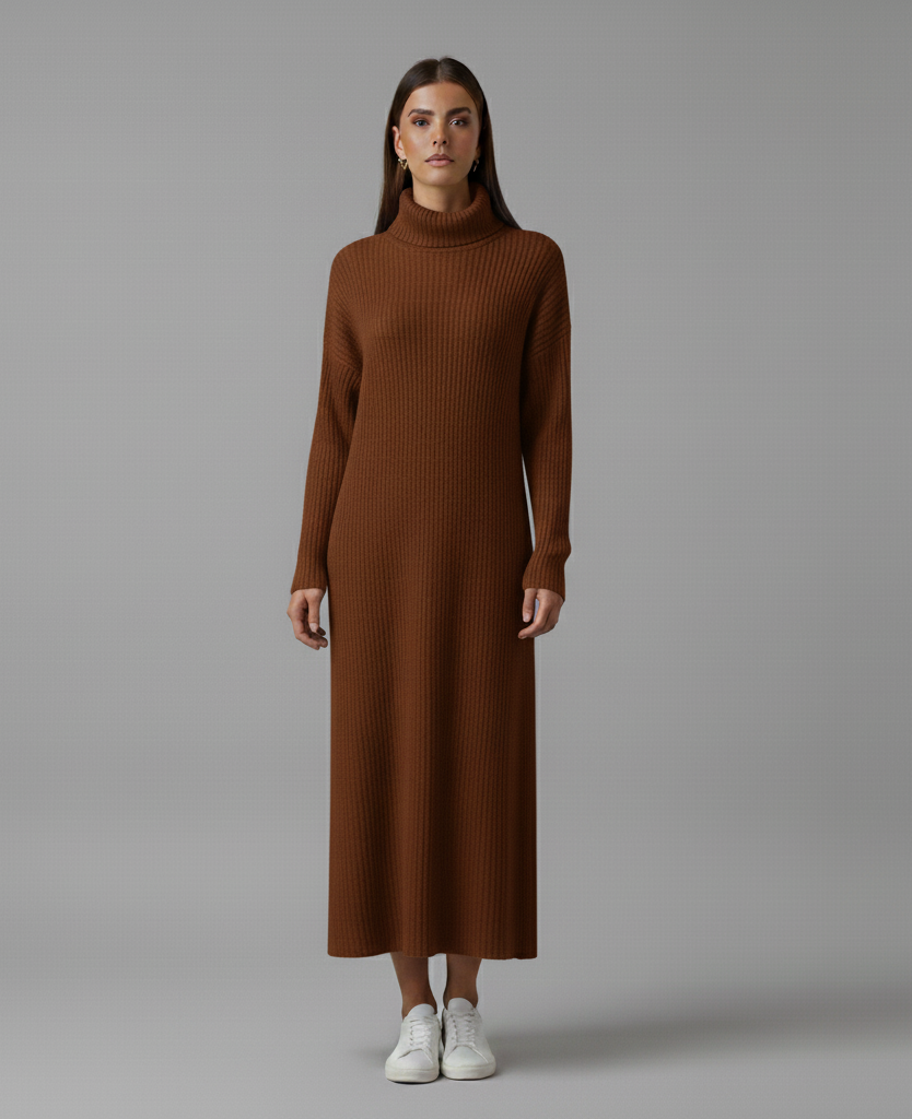 Remi Knitted Long Sleeve Dress