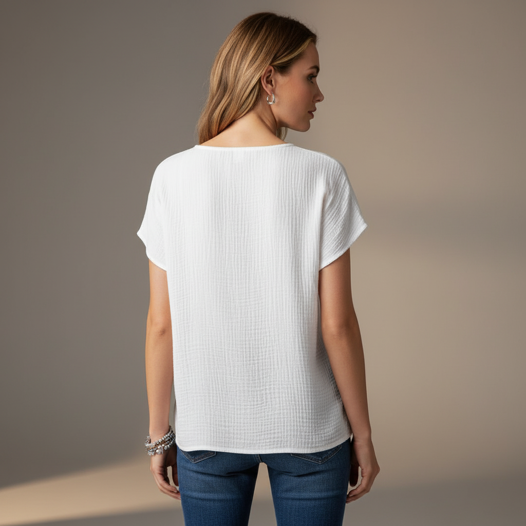 Evie Linen Top