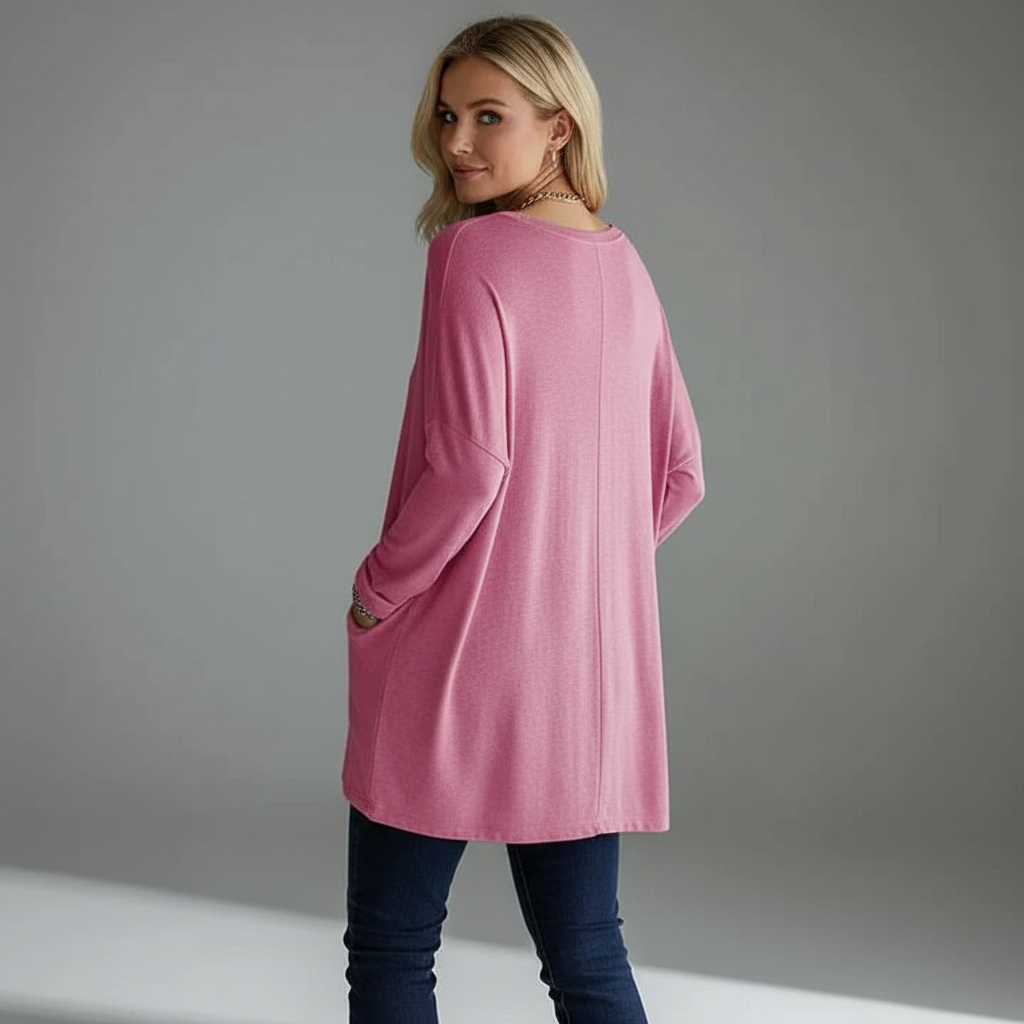 Georgia Cosy Oversized Long Sleeve Top