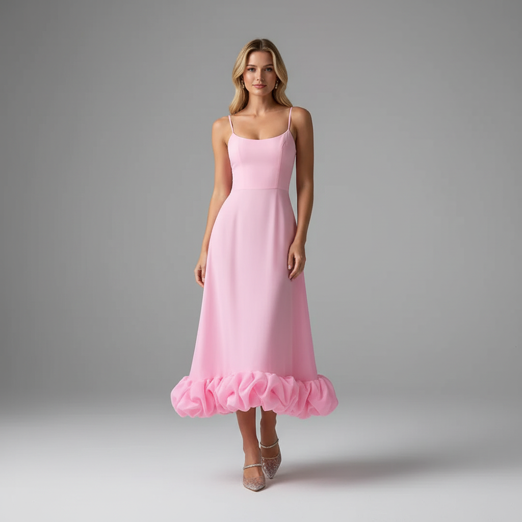 Floral Ruffled Dress