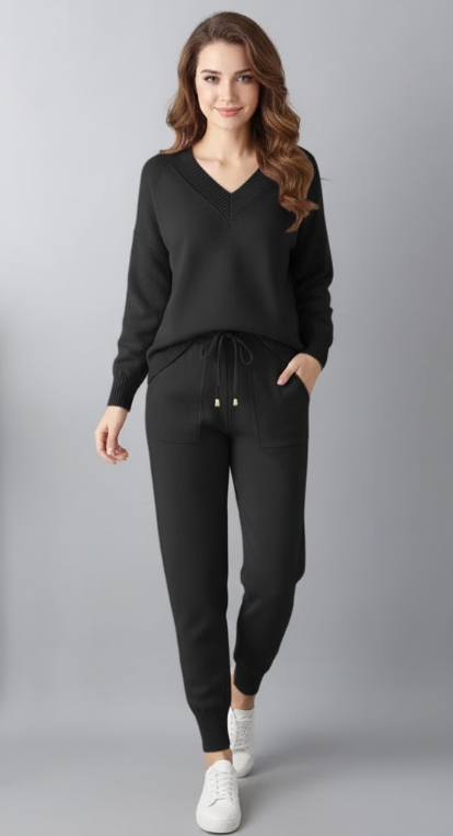 Lara Knitted Two Piece Set