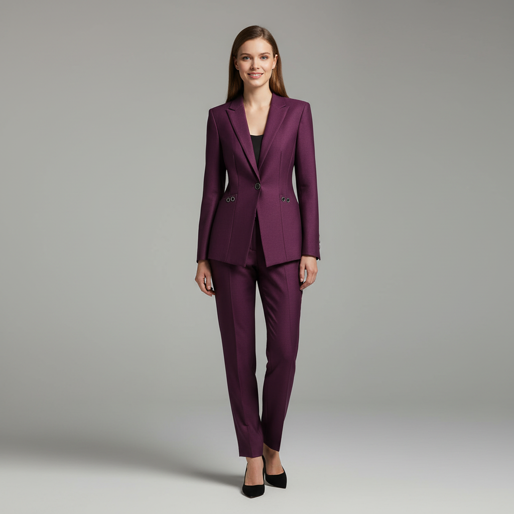 Ruby Elegant Blazer And Trousers Set