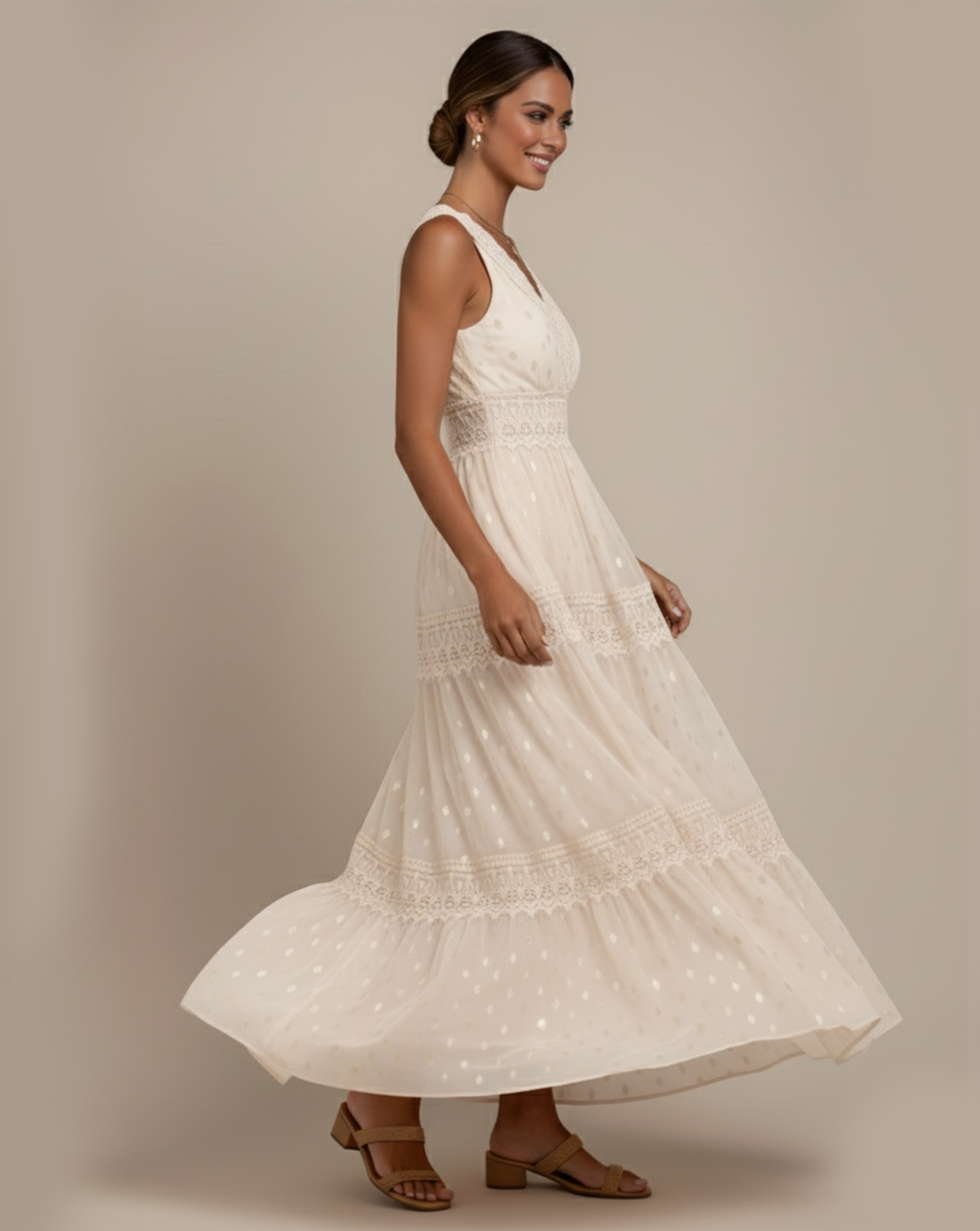 Solana Boho Lace Dress