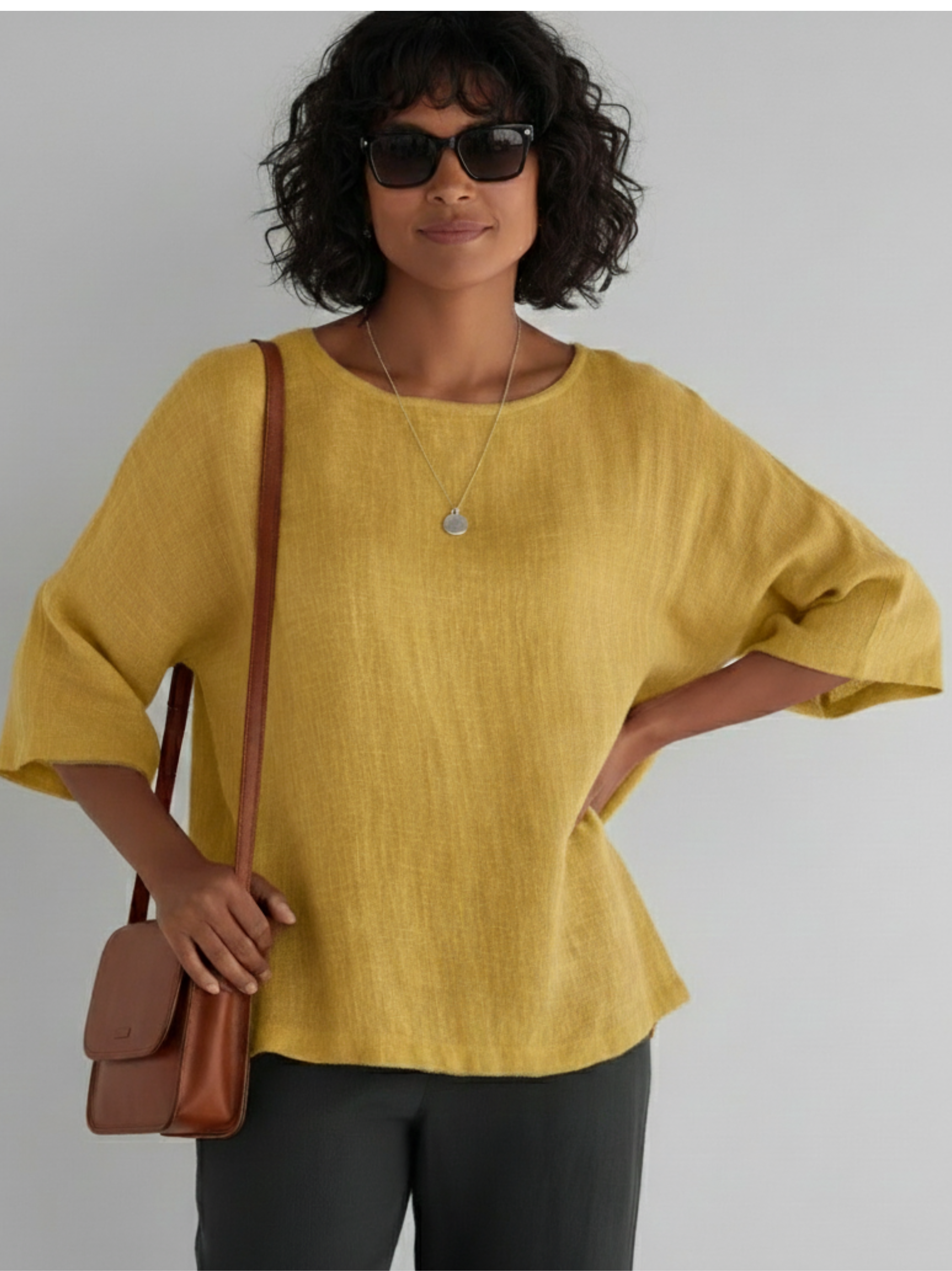Kelsey Mid Sleeve Blouse