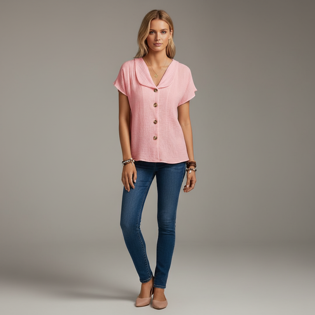Evie Linen Top