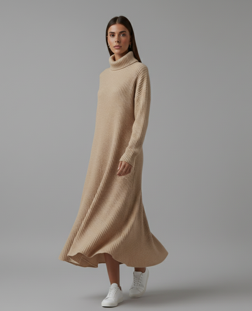 Remi Knitted Long Sleeve Dress