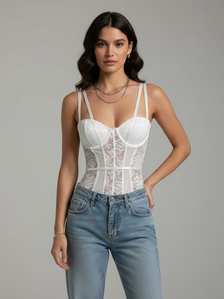 Precilla Lace Bodysuit