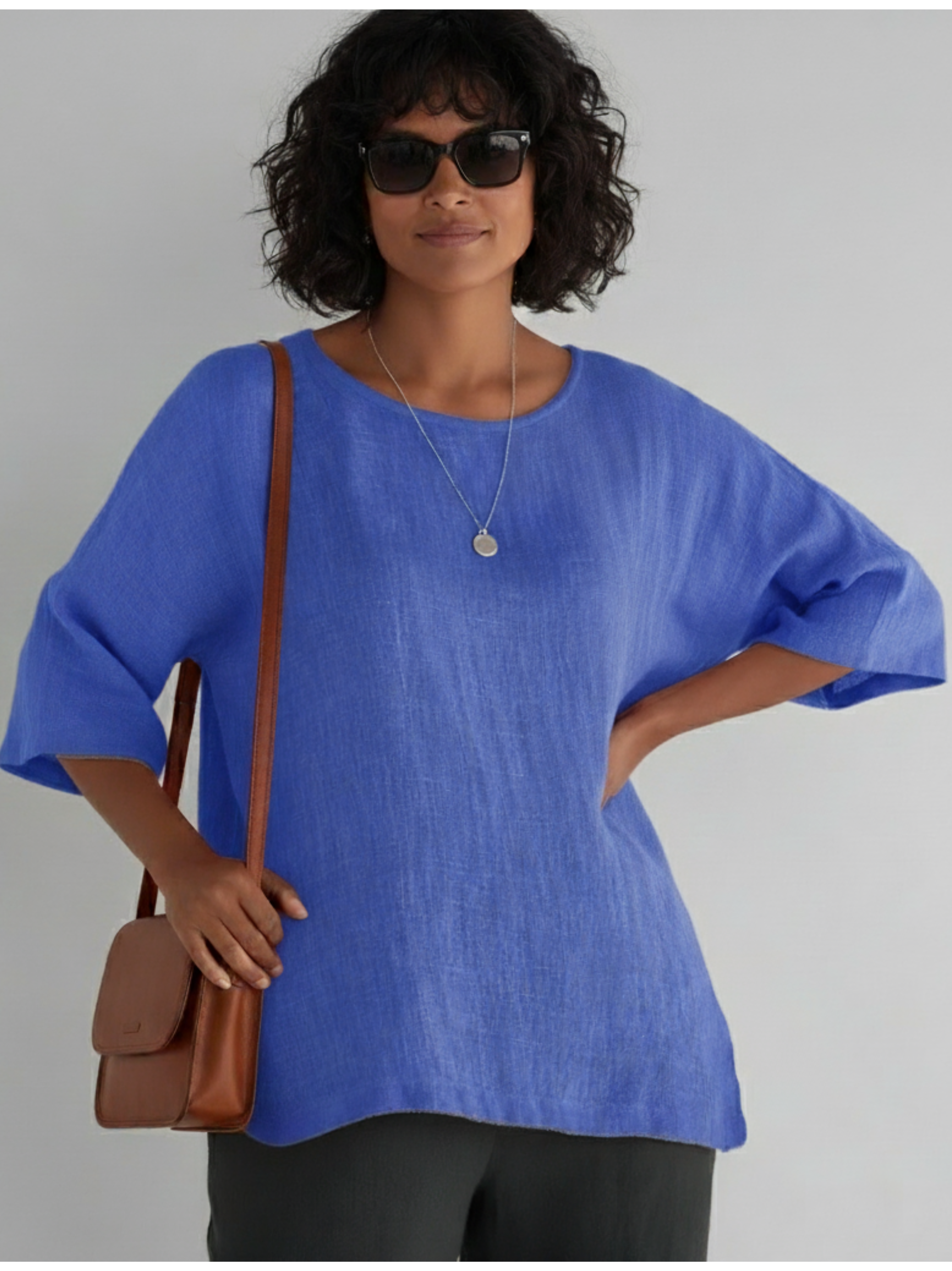 Kelsey Mid Sleeve Blouse