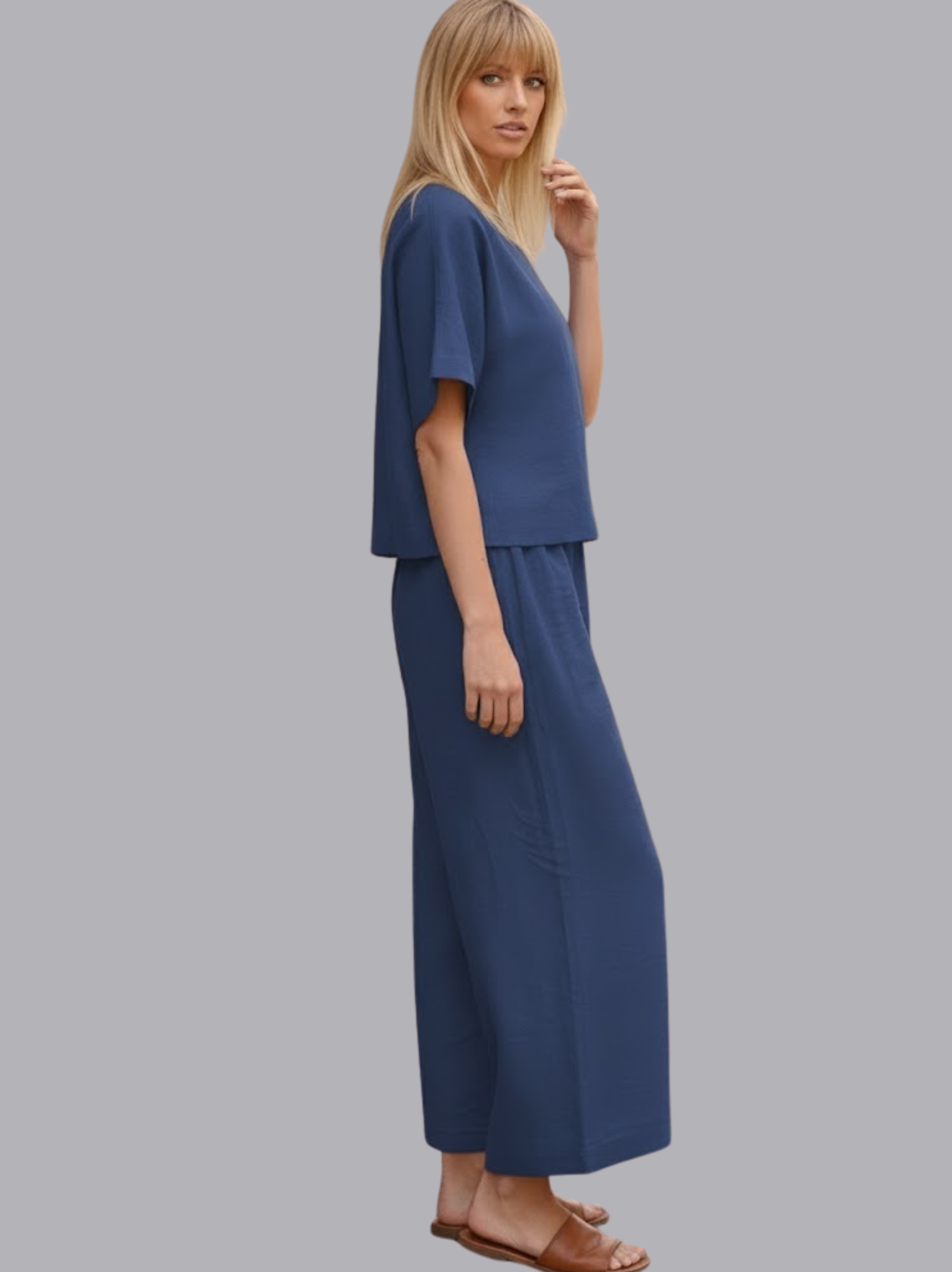 Hallie Short Sleeve Two Piece Set