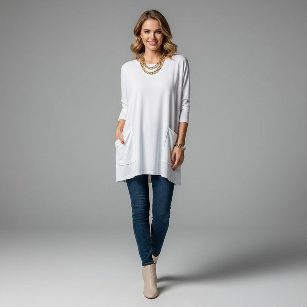 Georgia Cosy Oversized Long Sleeve Top