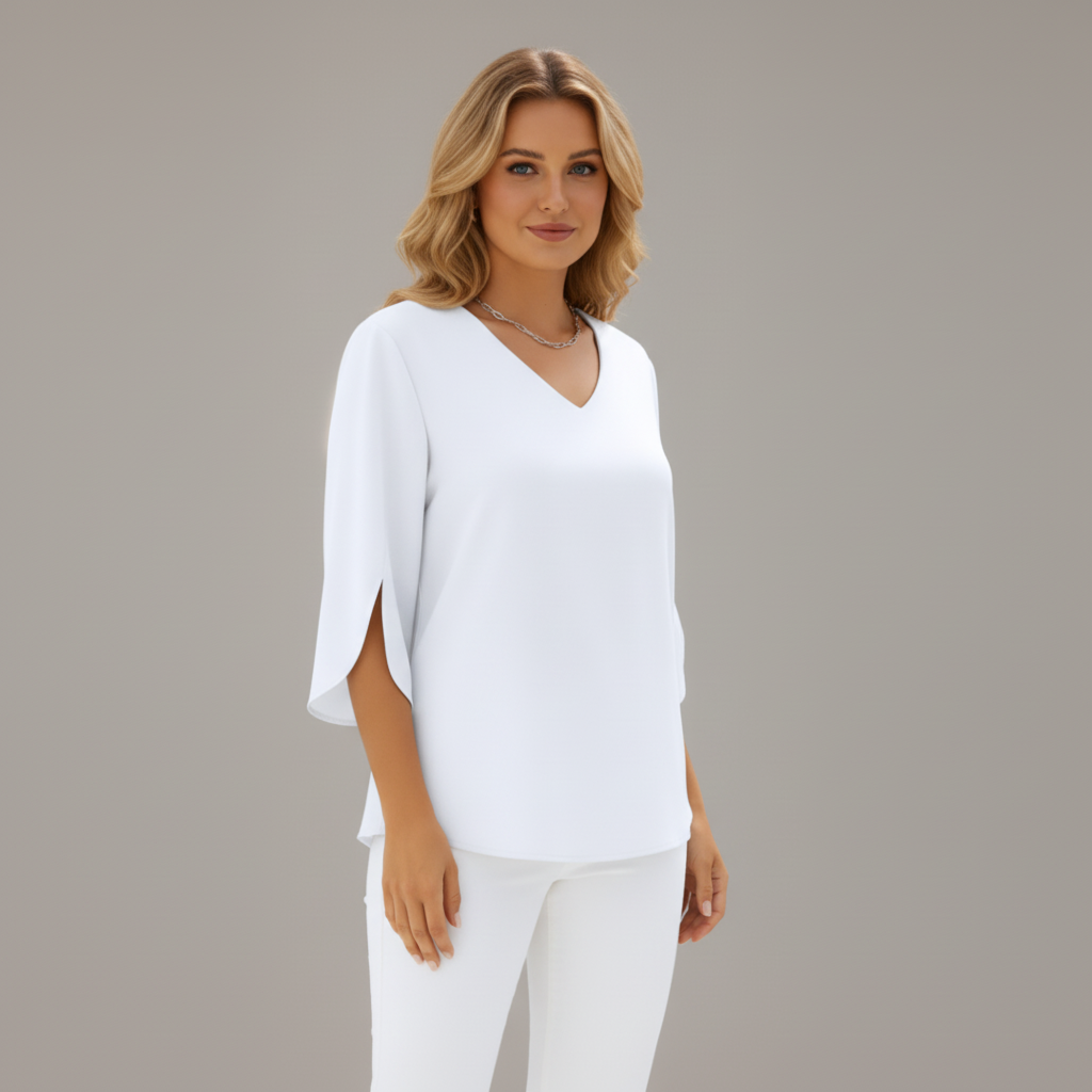Everyday V-Neck Blouse