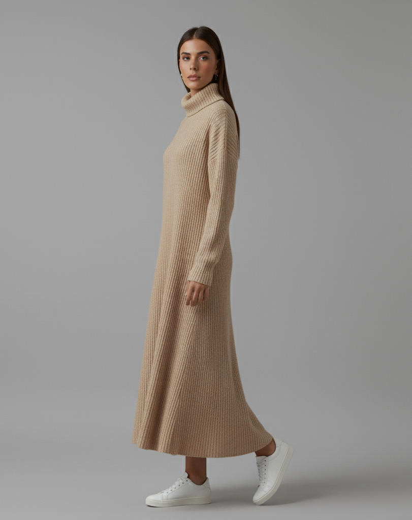 Remi Knitted Long Sleeve Dress