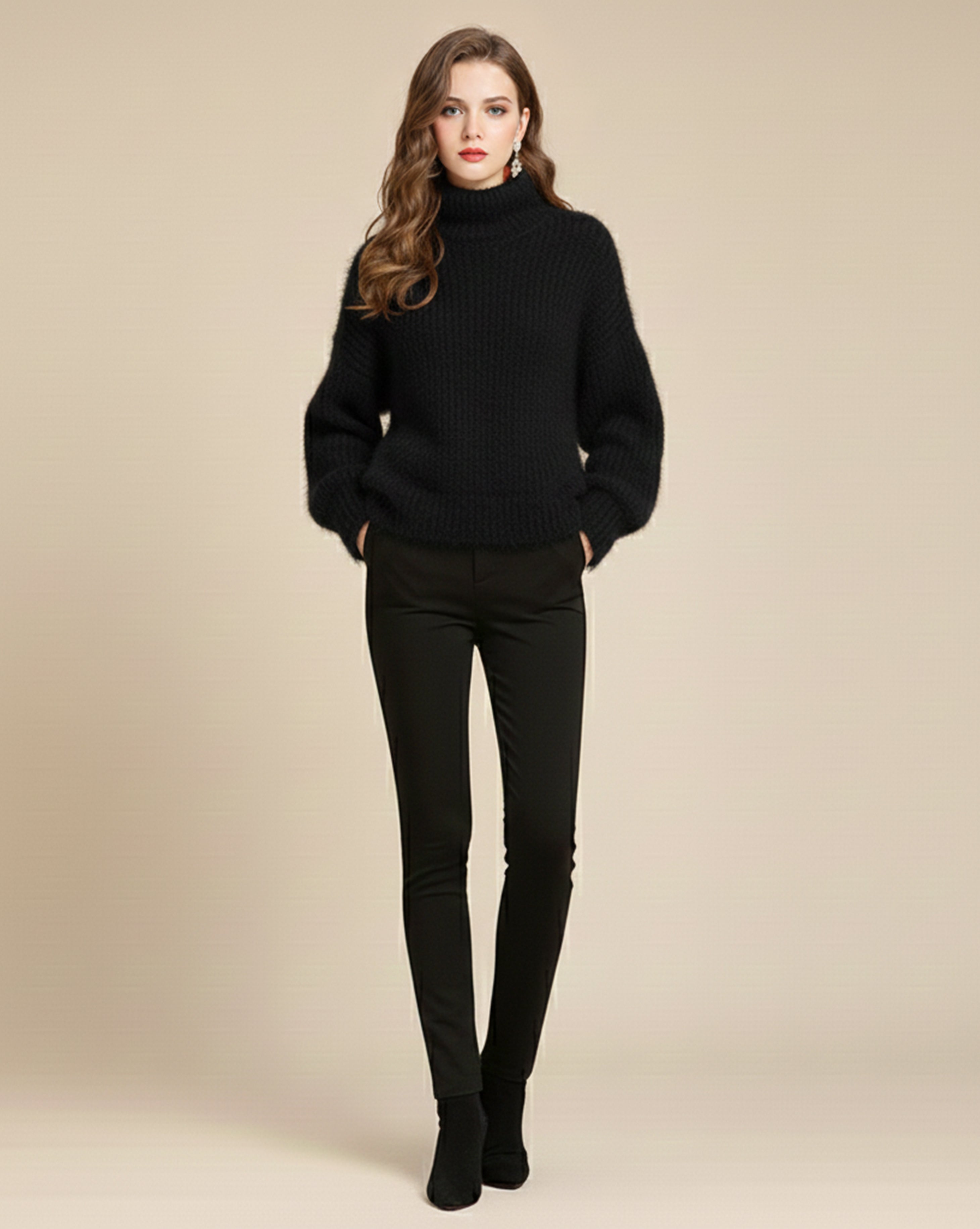 Brianna Bell Sleeve Sweater