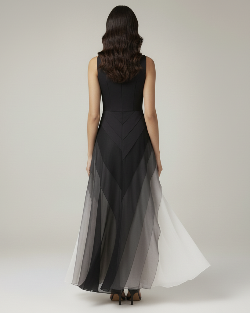 Elizabeth Ombre Evening Dress