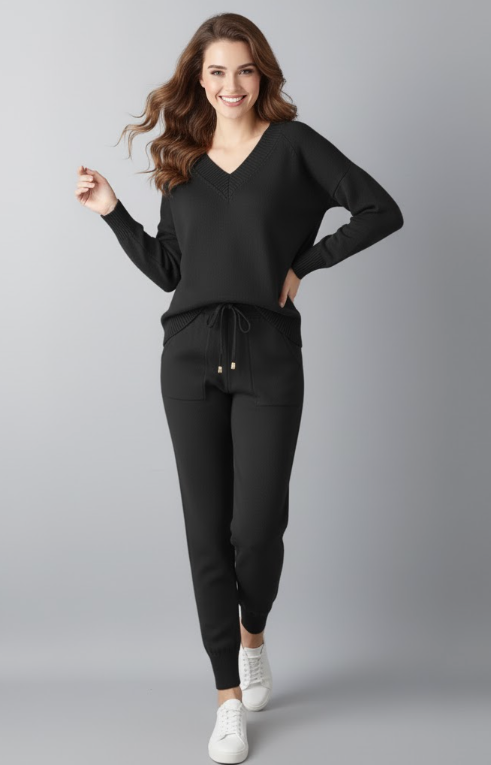 Lara Knitted Two Piece Set