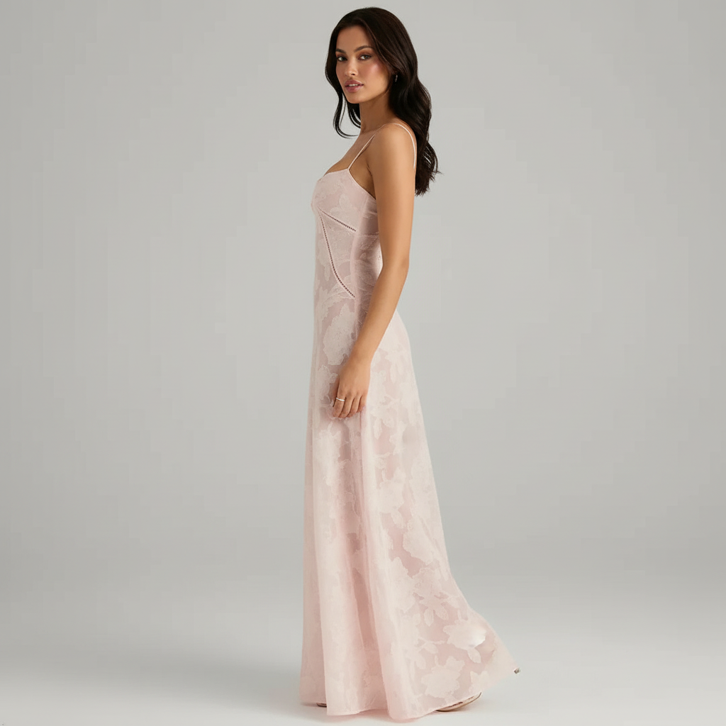 Francesca Sheer Lace Dress