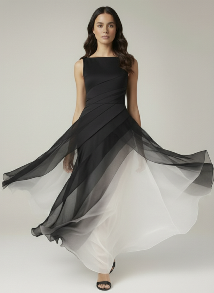 Elizabeth Ombre Evening Dress