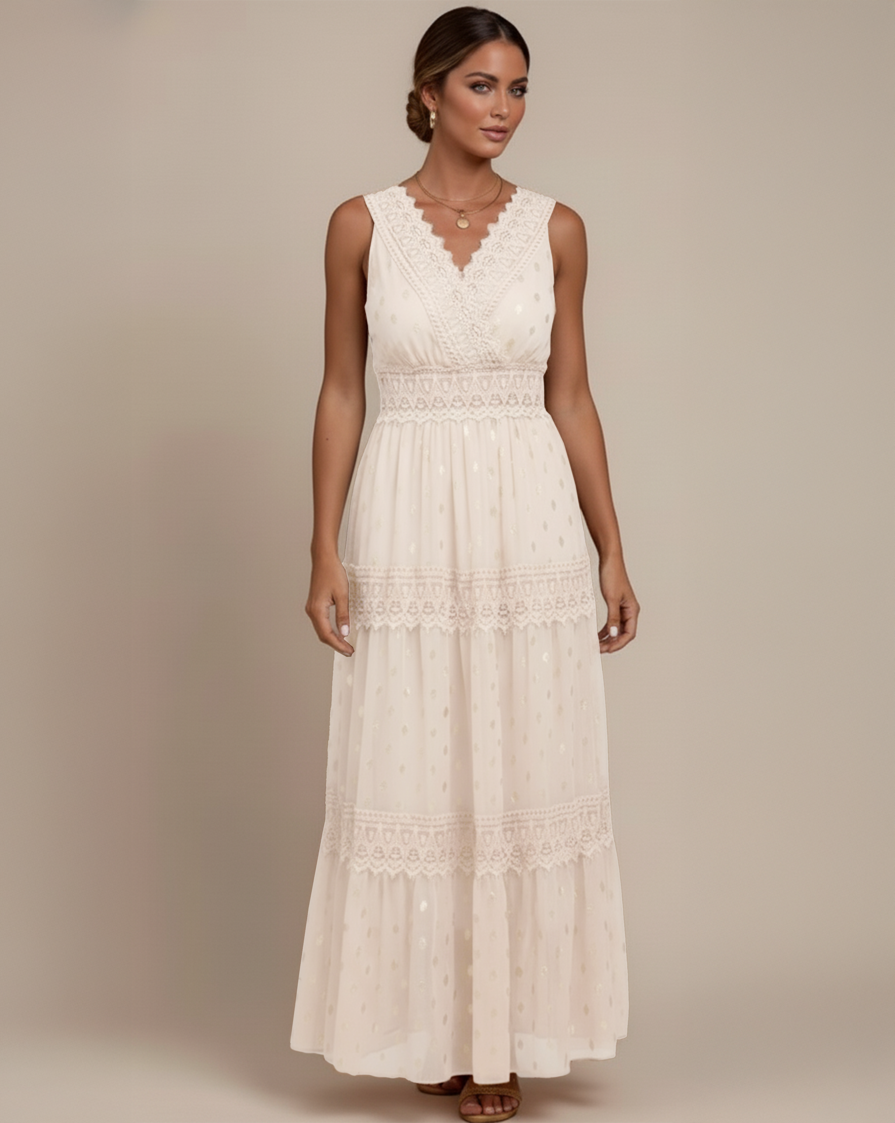 Solana Boho Lace Dress