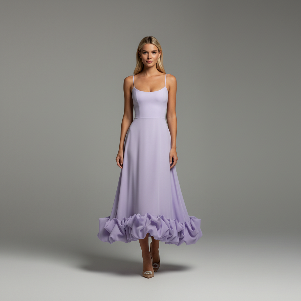 Floral Ruffled Dress