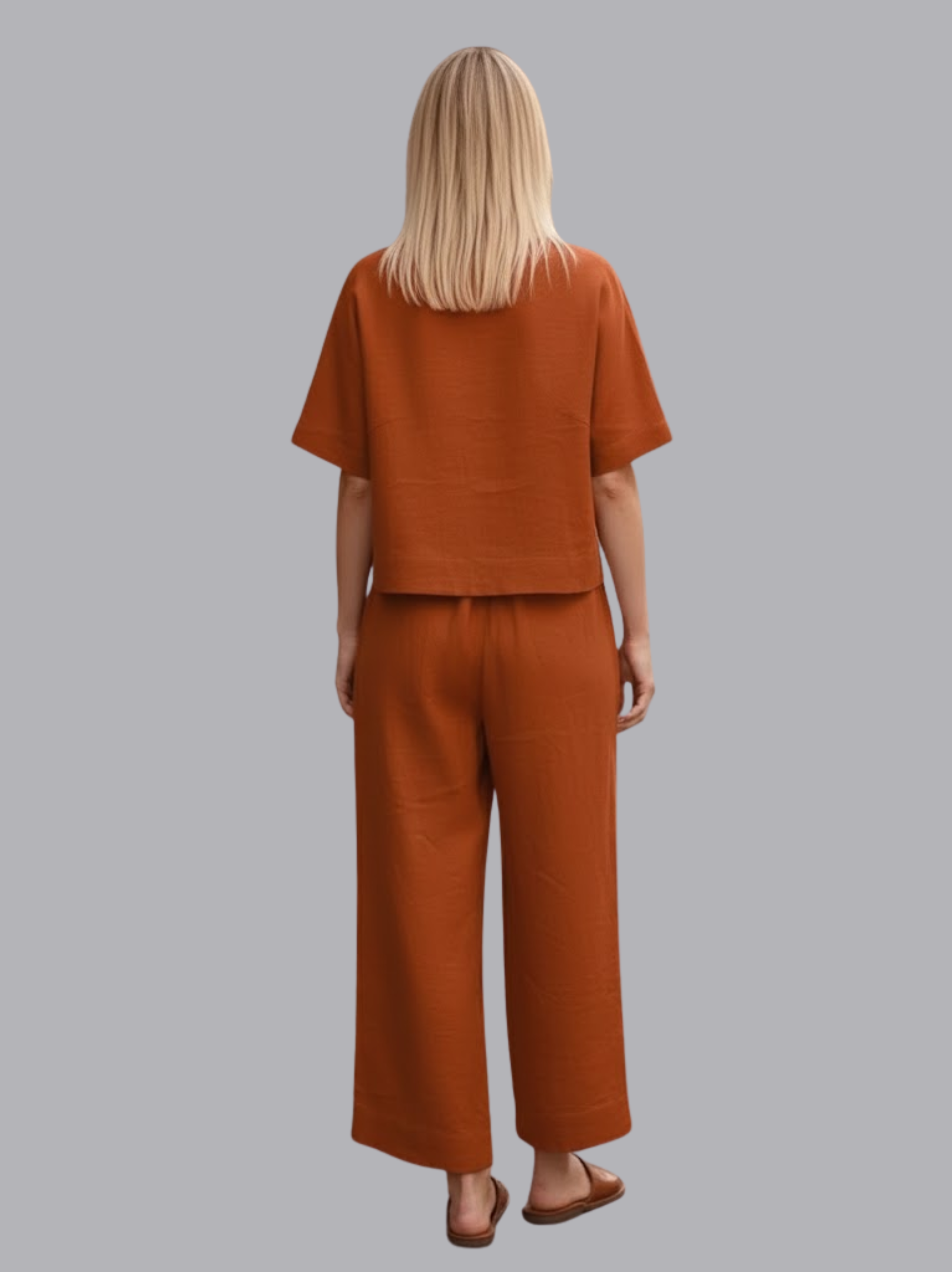 Hallie Short Sleeve Two Piece Set