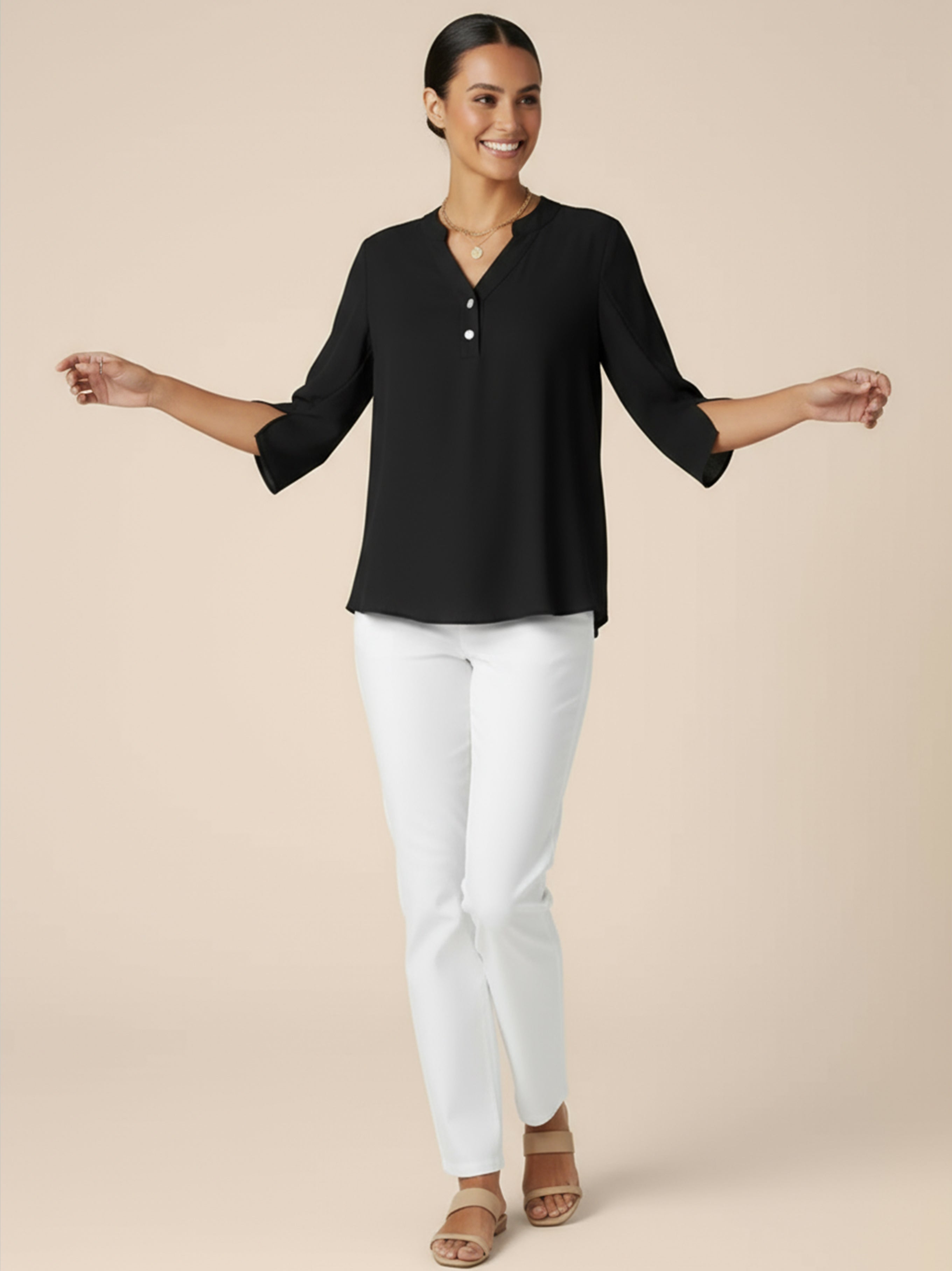 Mary Casual Loose Blouse