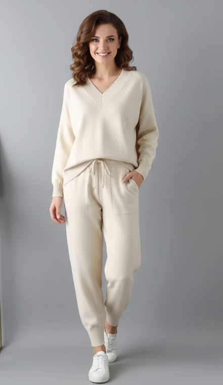 Lara Knitted Two Piece Set