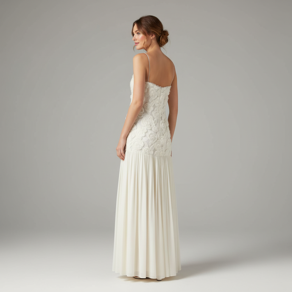 Floral Patchwork Maxi Dress