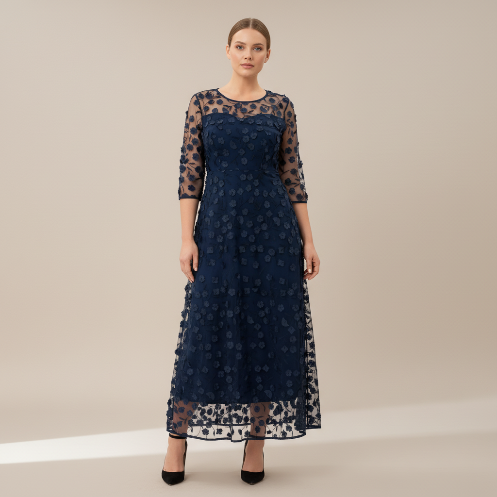 Shiela Elegant Plus Size Dress