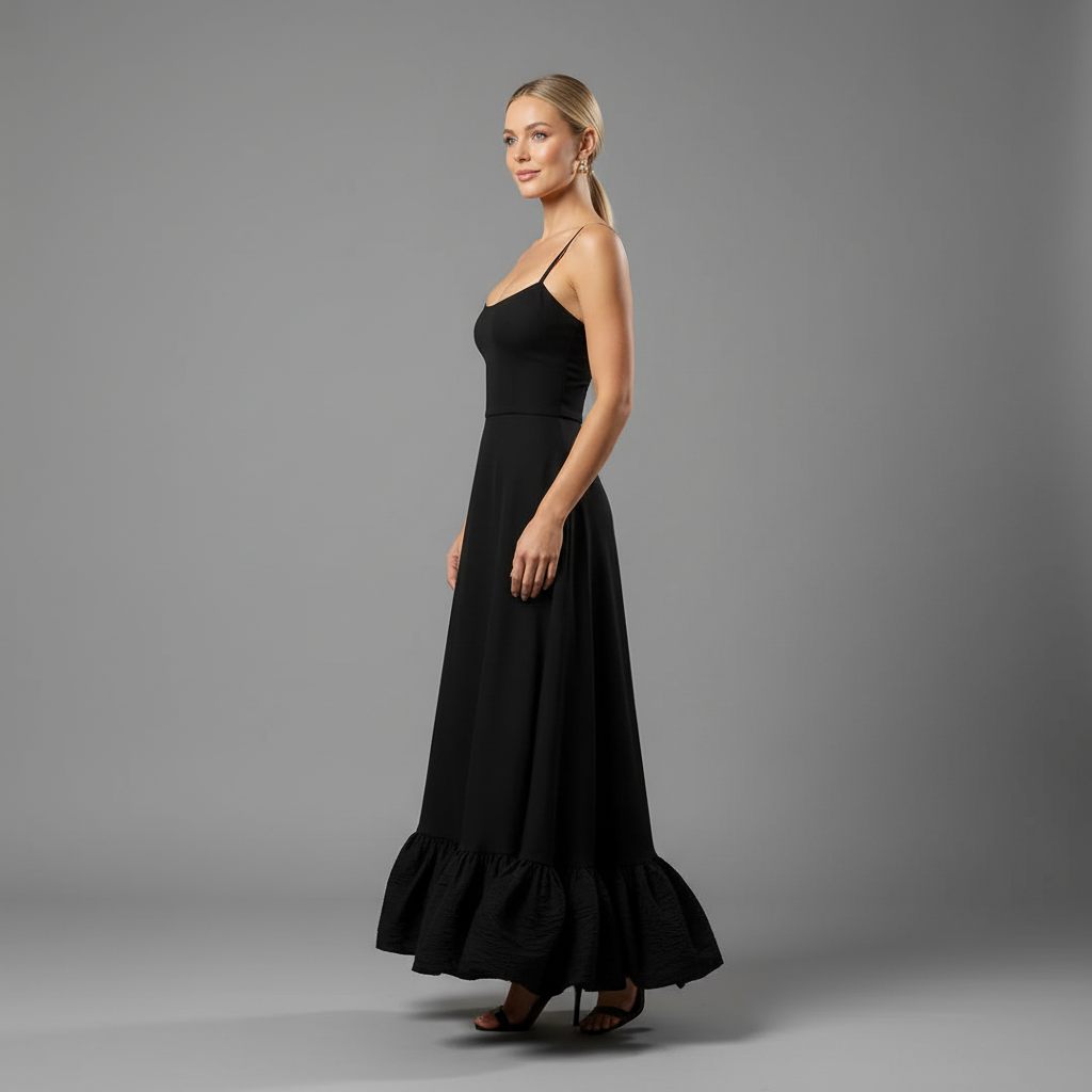 Floral Ruffled Dress