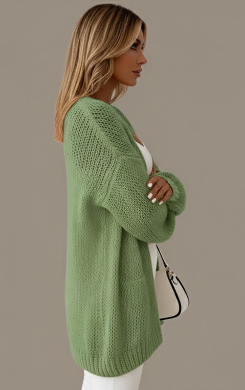 Lany Knitted Long Cardigan