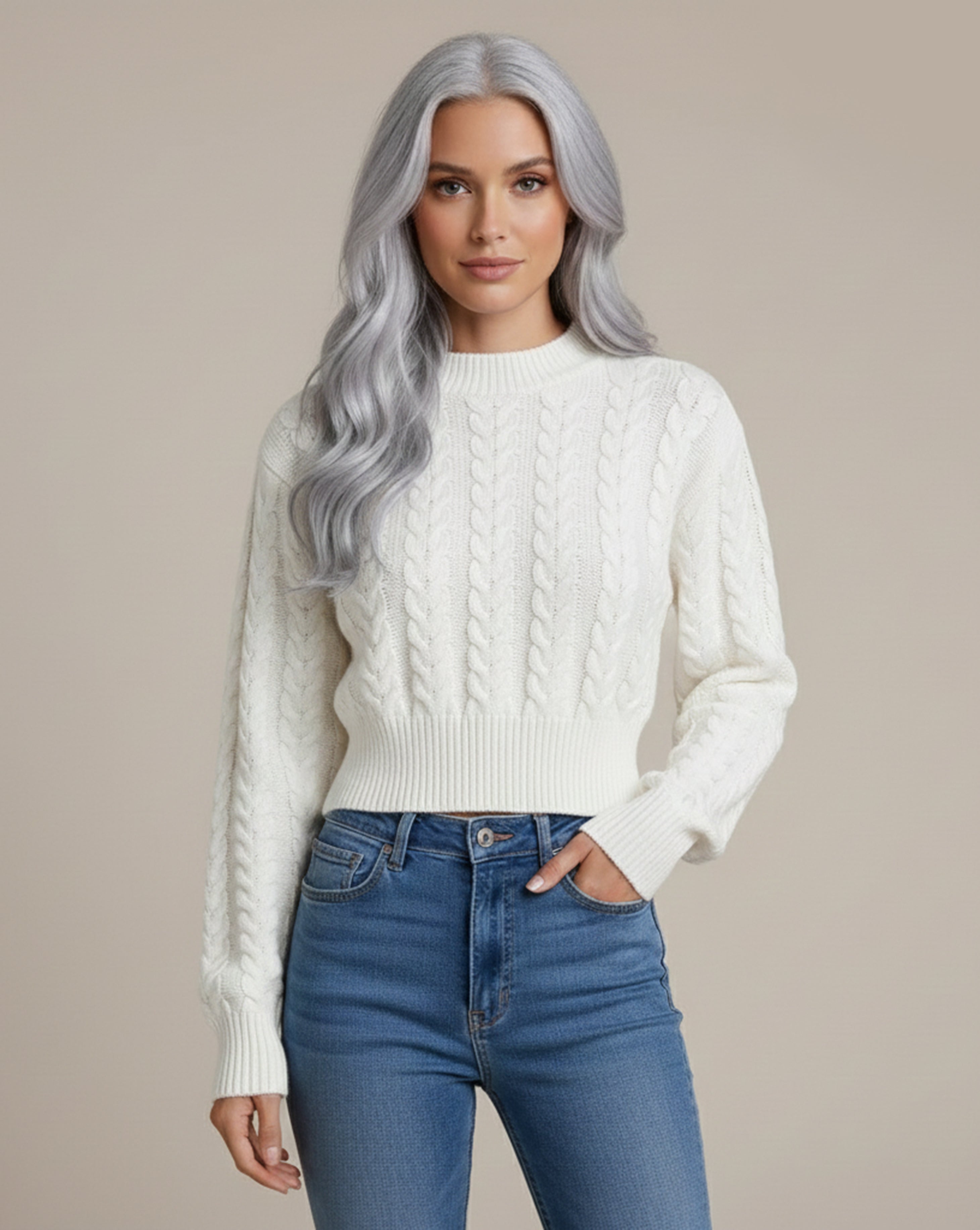 Sonya Crop Pullover